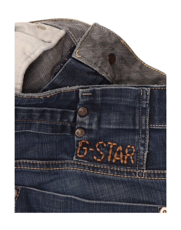 G-STAR Womens Straight Jeans W32 L30 Navy Blue