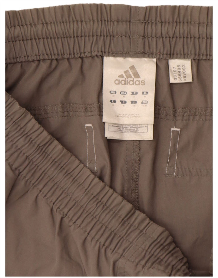 Adidas Mens Capri Cargo Tracksuit Trousers Medium  Grey Polyester