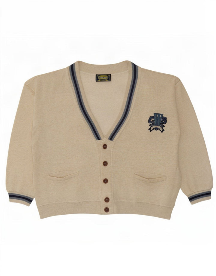 Great Bay Veste de survêtement coupe ample pour homme Beige moyen moucheté