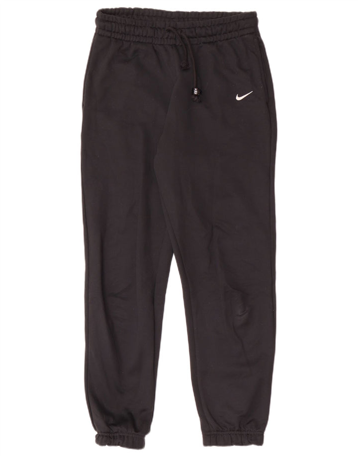 Nike Mens Therma-Fit Tracksuit Trousers Joggers Small Black Polyester