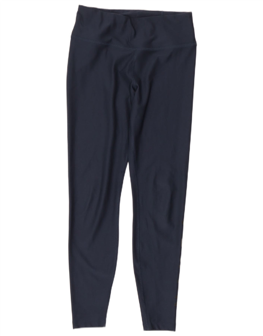 Nike Dame Dri Fit Grafiske Leggings UK 8 Small Navy Blue