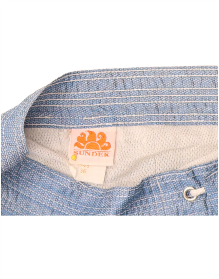 Sundek Herre badeshorts Stor Blå Nylon
