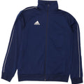 Adidas Mens Tracksuit Top Jacket Large Navy Blue Polyester