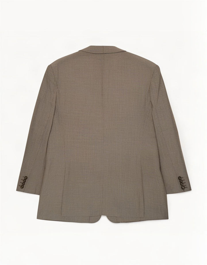 Marks & Spencer Chaqueta tipo blazer de 2 botones para hombre UK 48 2XL Lana marrón