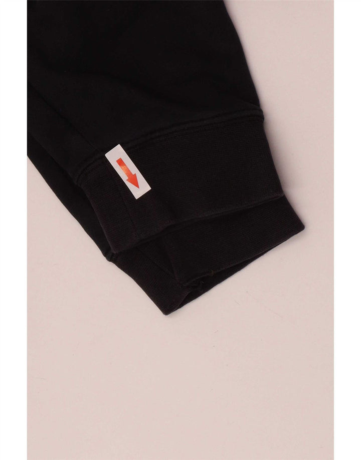Nike Mens Regular Fit Hoodie Jumper Small Black Cotton