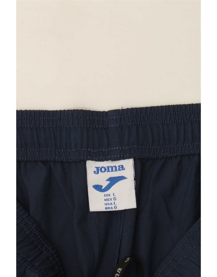 Joma Mens Tracksuit Trousers Joggers Large Navy Blue