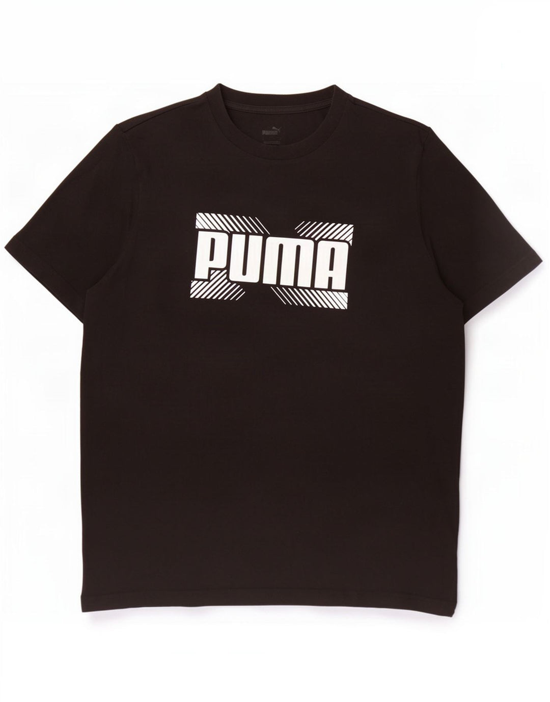 Męski T-shirt z grafiką Puma, duży, czarny