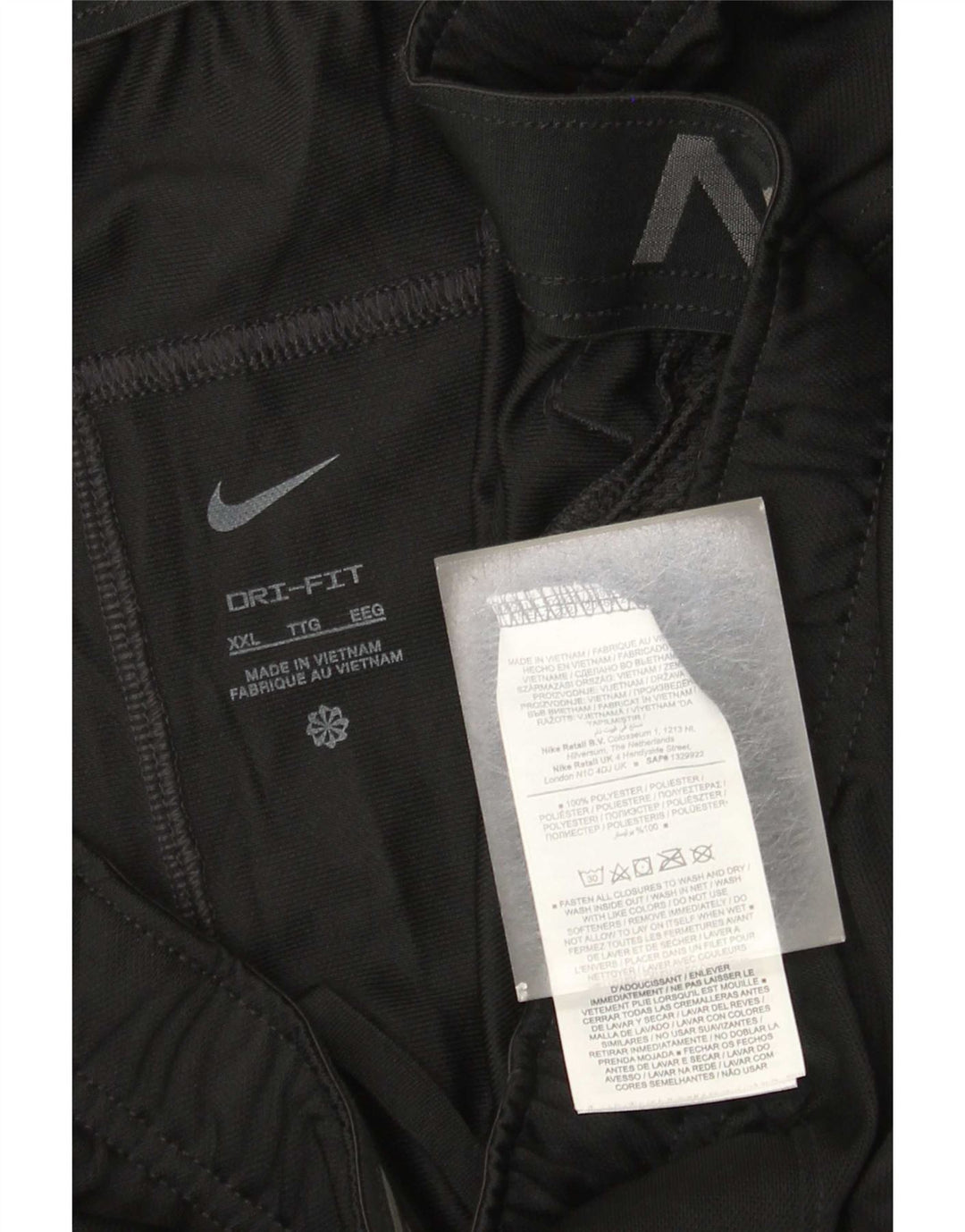 Nike Mens Dri Fit Sport Shorts 2XL Black Polyester