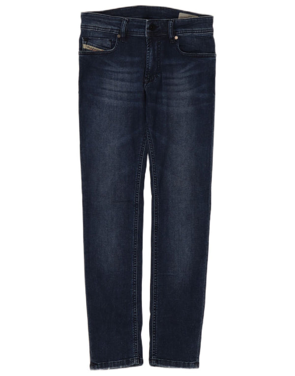 Diesel Mädchen Sleenker-J-N Slim Skinny Jeans 9–10 Jahre W26 L26 Blaue Baumwolle