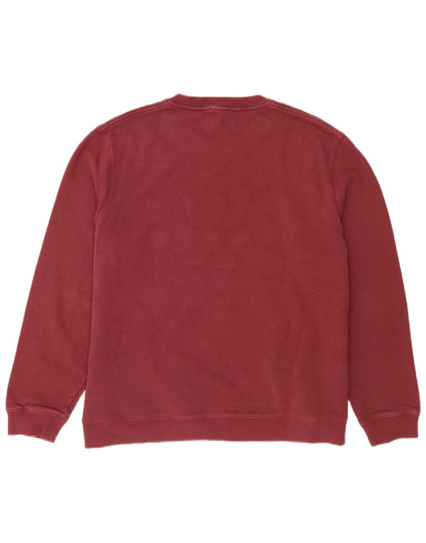 Hanorac grafic pentru bărbați Ted Baker Pulover Mărimea 5 XL Bumbac Burgundy