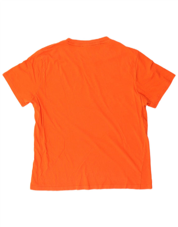 Champion Mens T-Shirt Top Medium Red