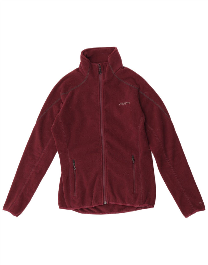 Musto ženska jakna od flisa UK 12 Srednji bordo poliester
