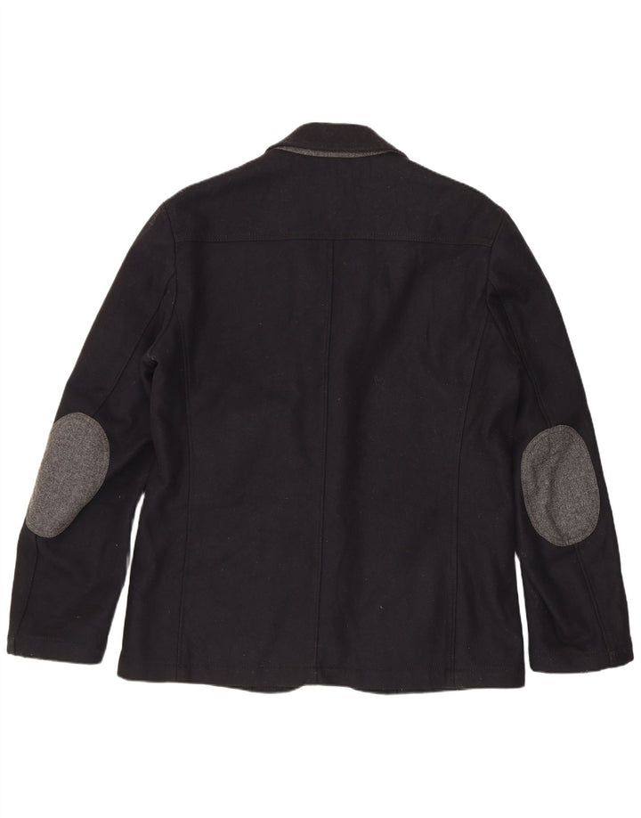 Giacca Blazer Uomo 3 Bottoni Lardini IT 52 XL Blu Navy Lana