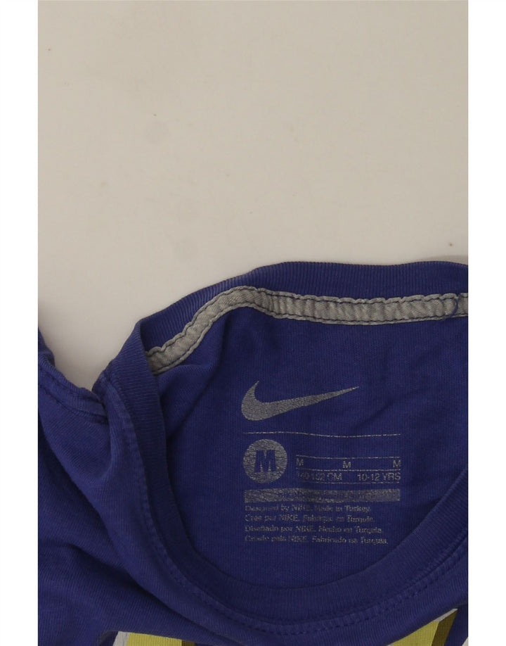 Nike Boys Graphic T-Shirt Top 10-11 Years Medium Purple