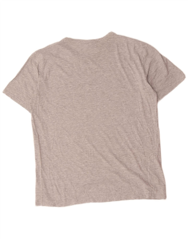 Lotto Mens Graphic T-Shirt Top 2XL Grey Flecked