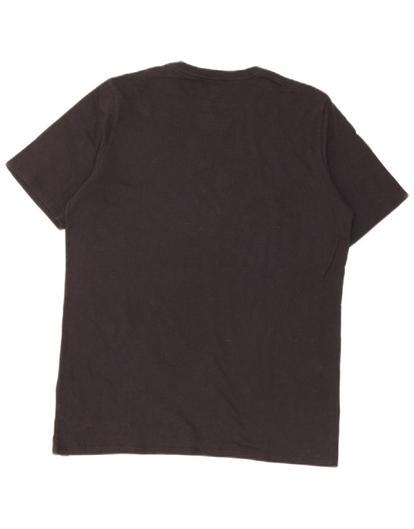 Hurley Camiseta gráfica para mujer Top UK 44 Grande Algodón negro