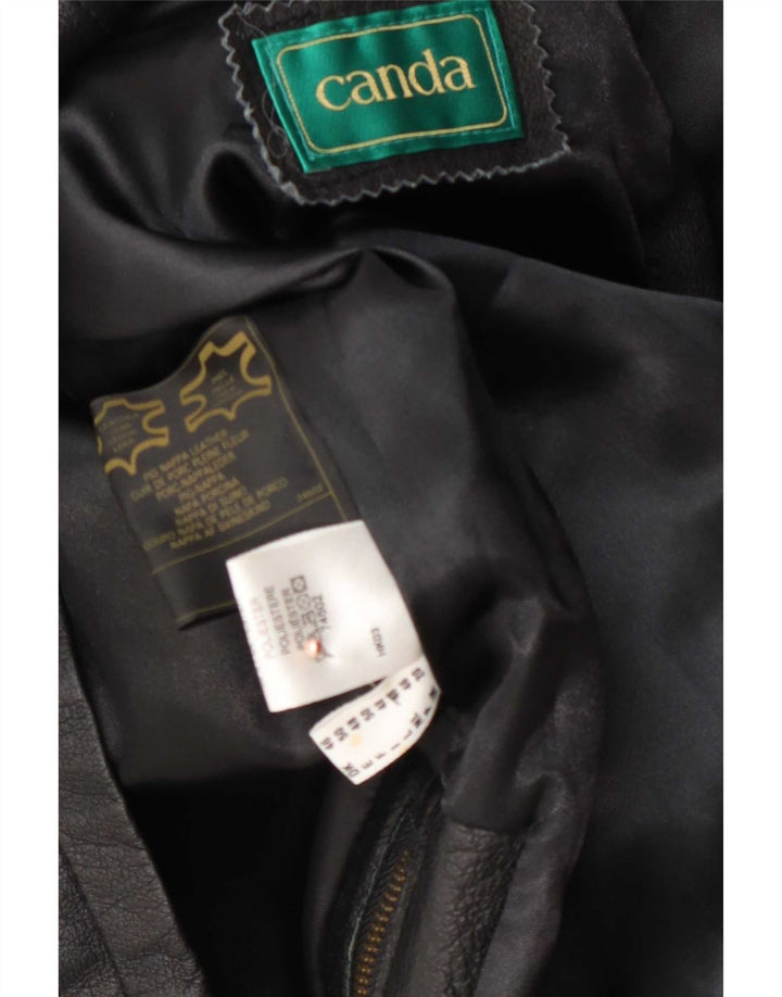 Canda Womens By C&A Lederweste UK 20 2XL Schwarz