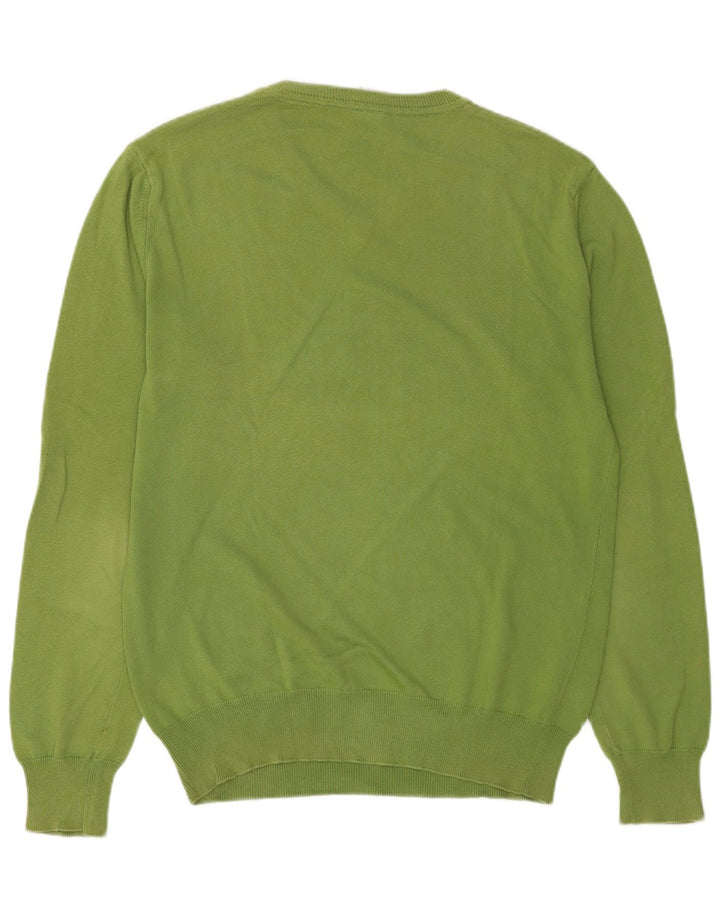 Murphy & Nye Mens Sailmakers Regular Fit V-Neck Jumper Sweater XL Green