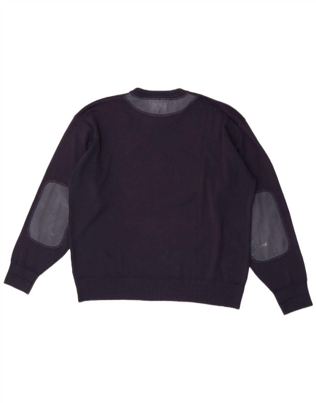 Blue Drake Mens Graphic Crew Neck Jumper Sweater Large Navy Blue