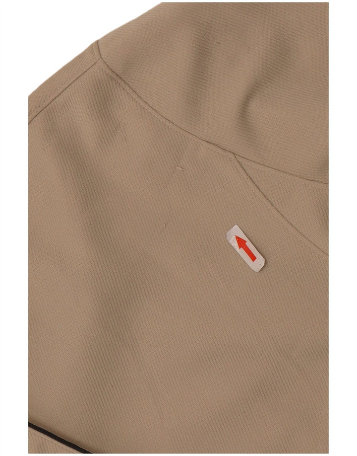 Lotto Damen-Trainingsanzug-Oberteil, übergroß, Jacke, Gr. 10, Größe S, Beige