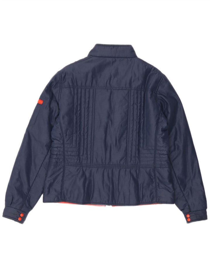 Trissi Damen Wattierte Jacke UK 14 Medium Marineblau