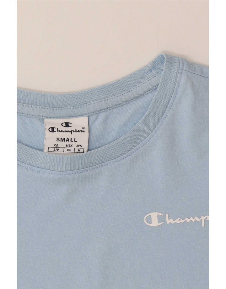 Champion Herre T-Shirt Top Lille Blå