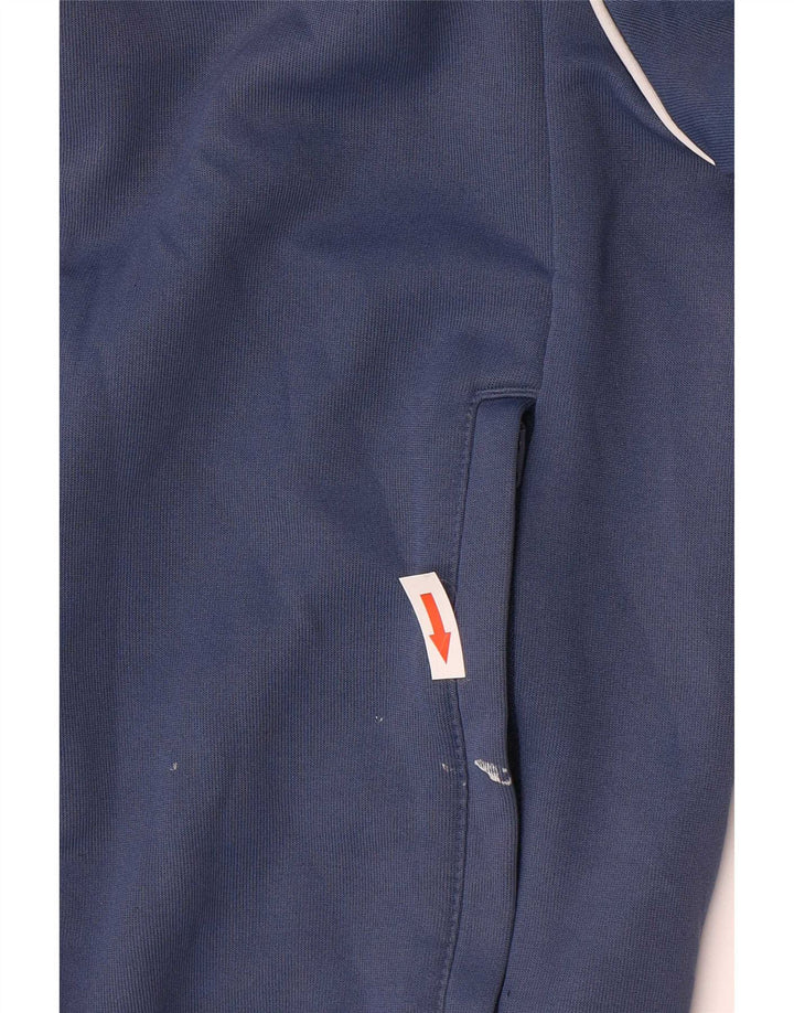 Giacca da ginnastica da uomo Adidas XS blu in poliestere