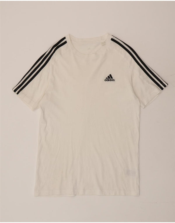 Adidas T-Shirt Homme Haut Petit Coton Blanc