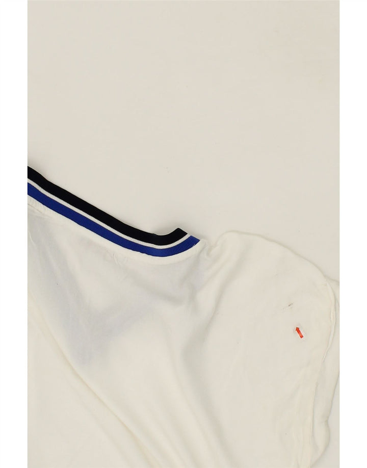 ESPRIT Womens T-Shirt Top UK 12 Medium White Vintage Esprit and Second-Hand Esprit from Messina Hembry 