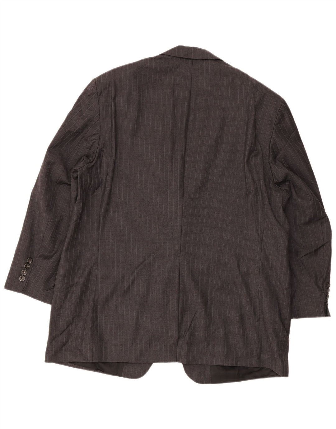 Ralph Lauren Herre 2-knap blazerjakke UK 46 2XL Grå nålestribet uld