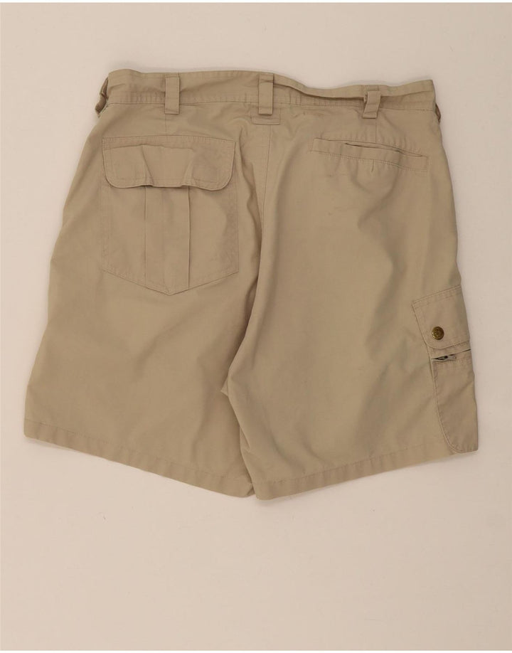 JACK WOLFSKIN Womens Cargo Shorts Large W32 Beige Polyester Modern Vintage Jack Wolfskin and Second-Hand Jack Wolfskin from Messina Hembry 