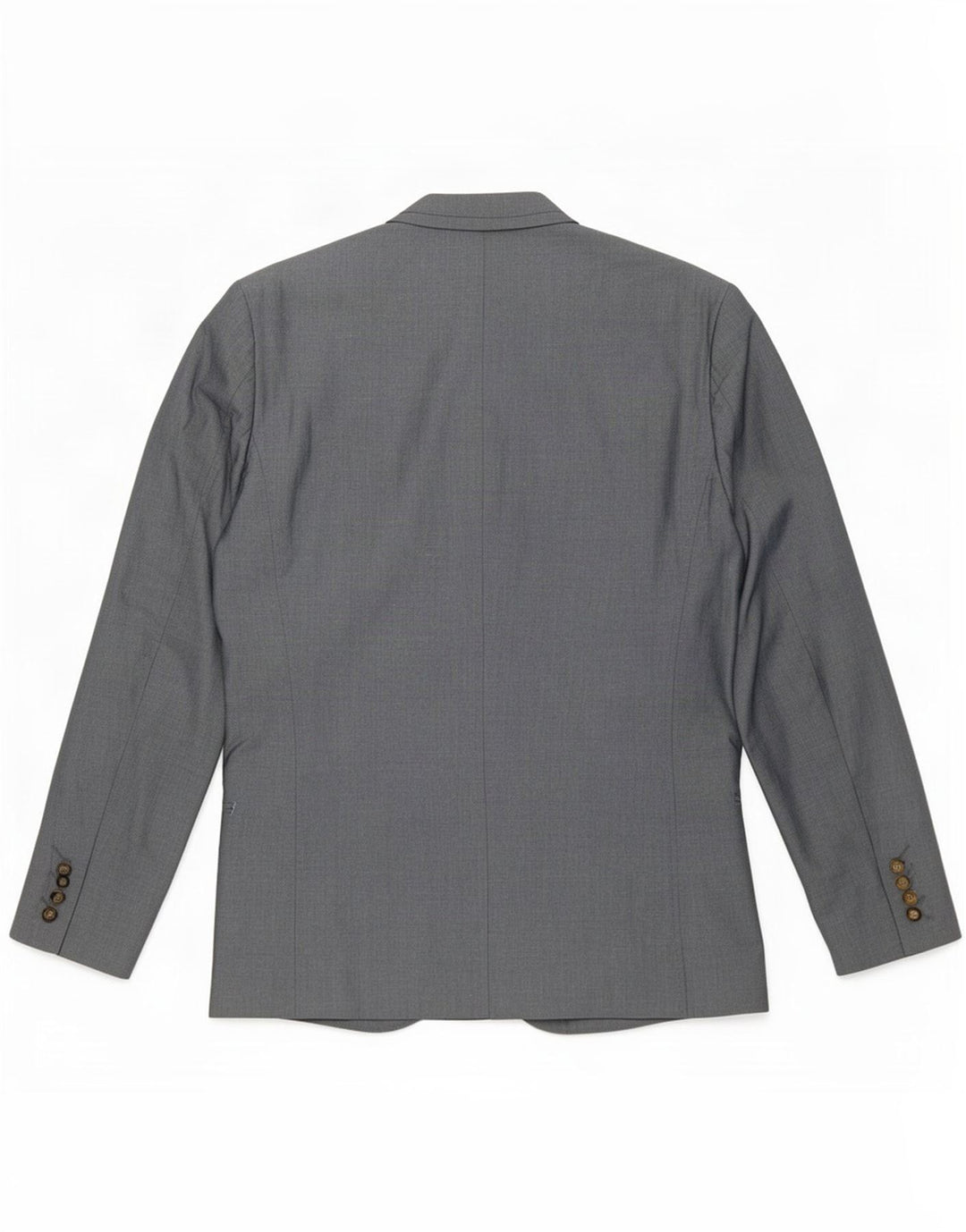 Ted Baker Veste blazer à 2 boutons pour homme UK 40 Large Gris Coton