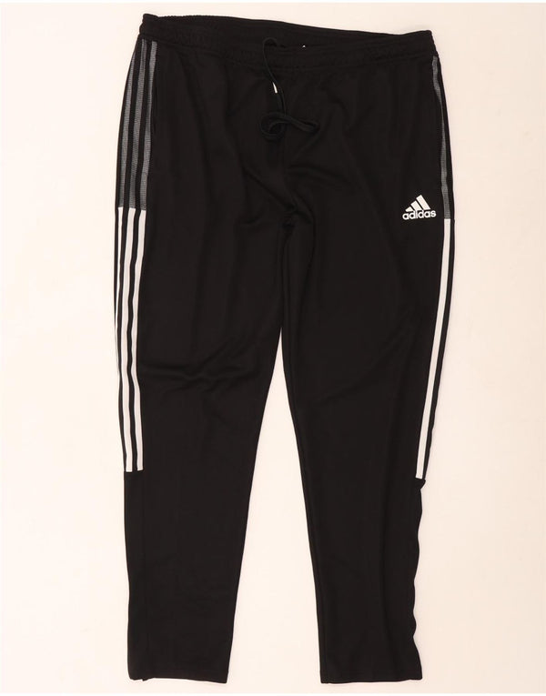 Женские спортивные брюки Adidas Aeroready UK 20 2XL, черный полиэстер