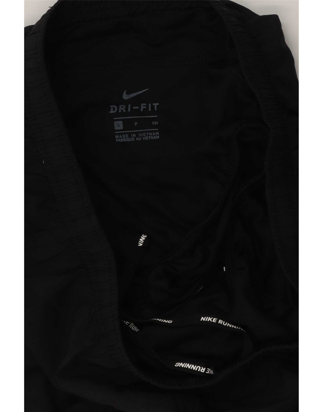 Nike Dame Dri Fit Sport Shorts UK 8 Small Black Polyester