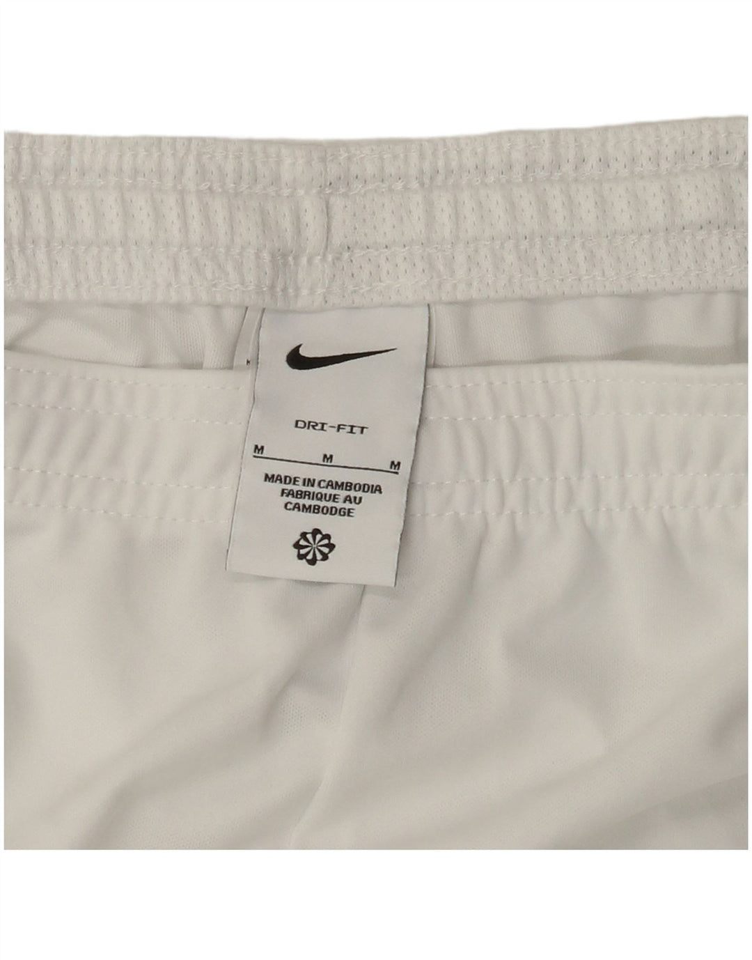 Мужские спортивные шорты NIKE Dri Fit, средний белый полиэстер