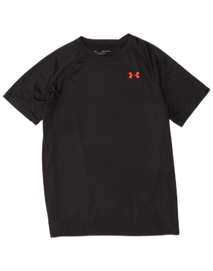 Under Armour Boys T-Shirt Top 13-14 Years XL Black