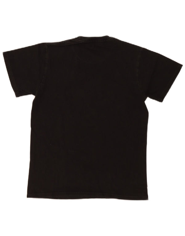Hard Rock Cafe Mens Amsterdam Graphic T-Shirt Top Small Black Cotton