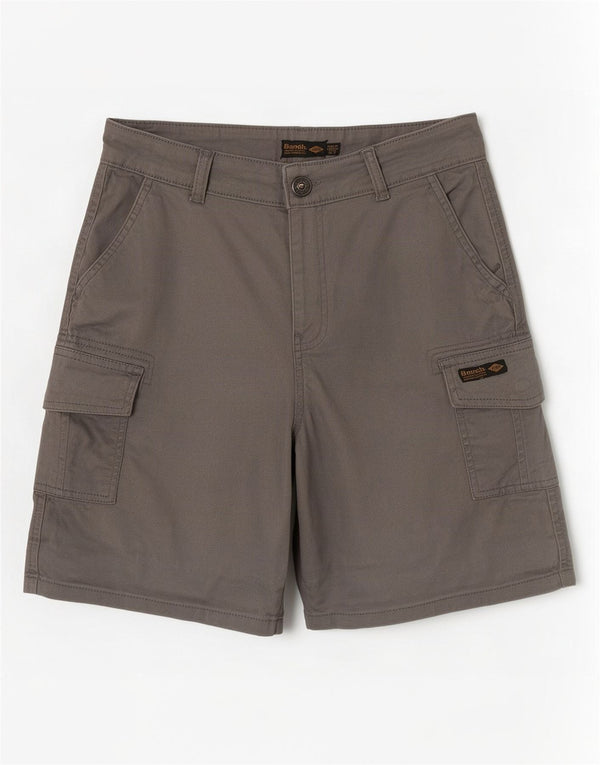 Женские шорты карго Bench UK 12 Medium W30 Серые хлопковые