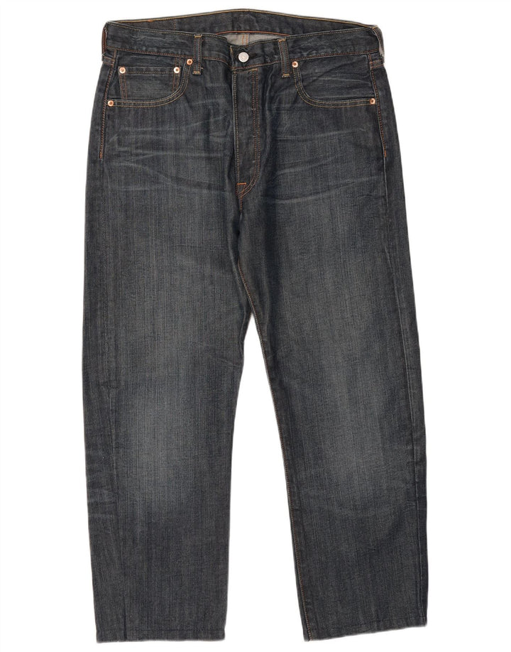 Levi's Uomo 501 Jeans dritti W36 L27 Blu