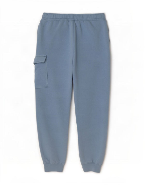 Nike Mens Swoosh Graphic Cargo Tracksuit Trousers Joggers Medium Blue