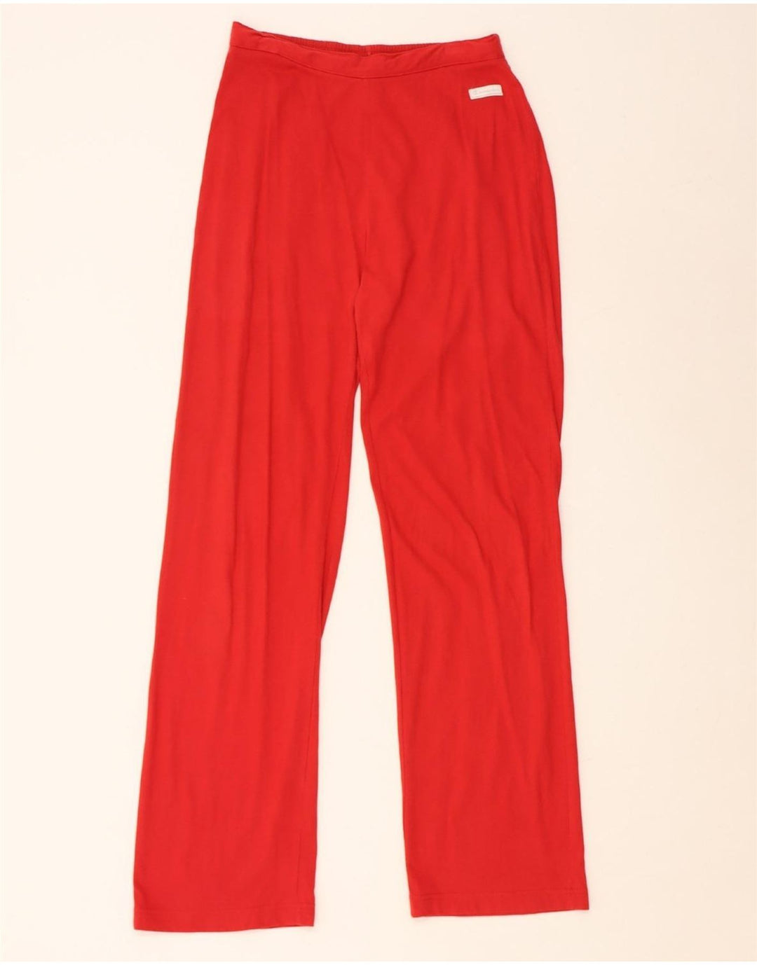 CHAMPION Womens Tracksuit Trousers UK 8 Small  Red Cotton