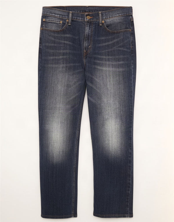 Levi's Uomo 514 Jeans dritti W34 L30 Cotone blu navy