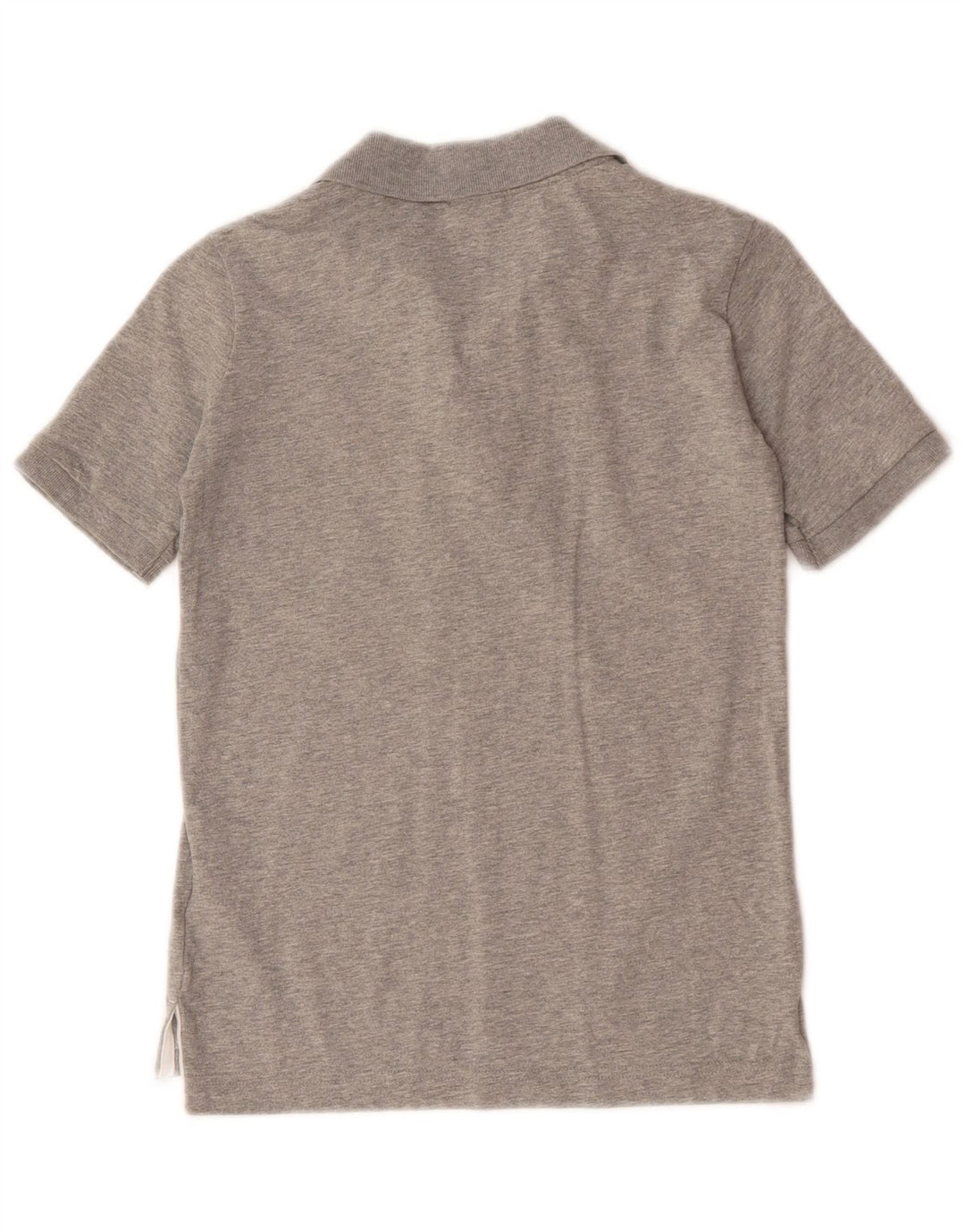 Polo Nike da bambino, 8-9 anni, piccola, in cotone grigio screziato
