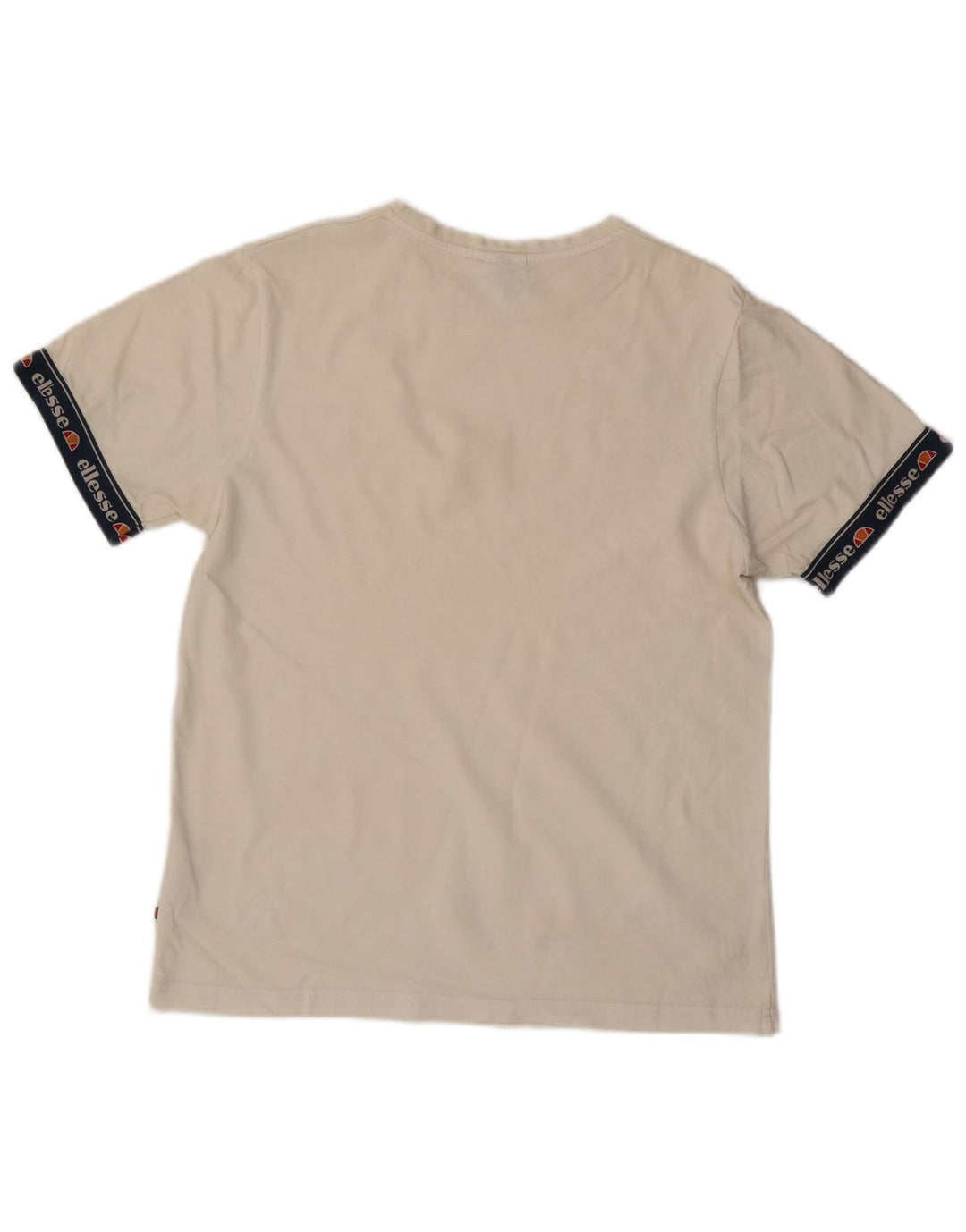 Ellesse Herren-T-Shirt mit Grafik, mittelweiße Baumwolle