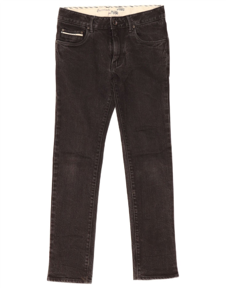 Vans Womens Slim Jeans W26 L27 Black Cotton