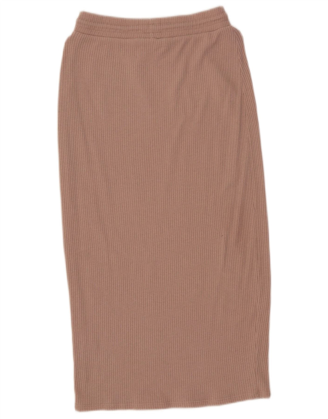 Zara Womens High Waist Midi Skirt Medium W28  Pink Polyester