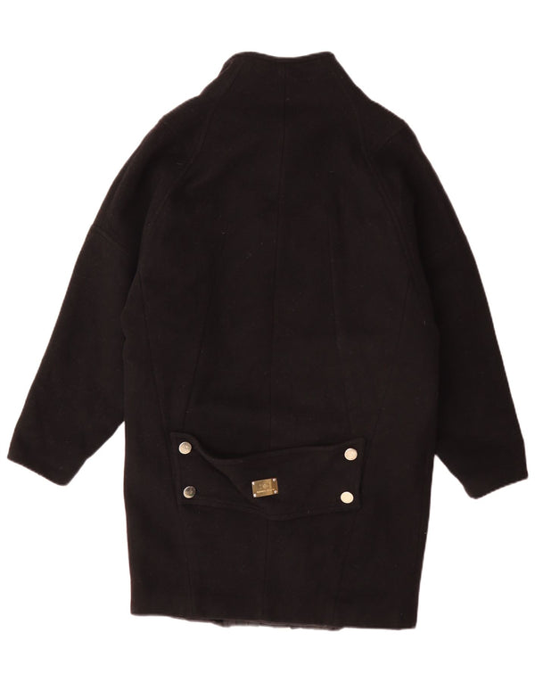 Palton supradimensionat pentru femei Elisabetta Franchi IT 40 Mic Negru