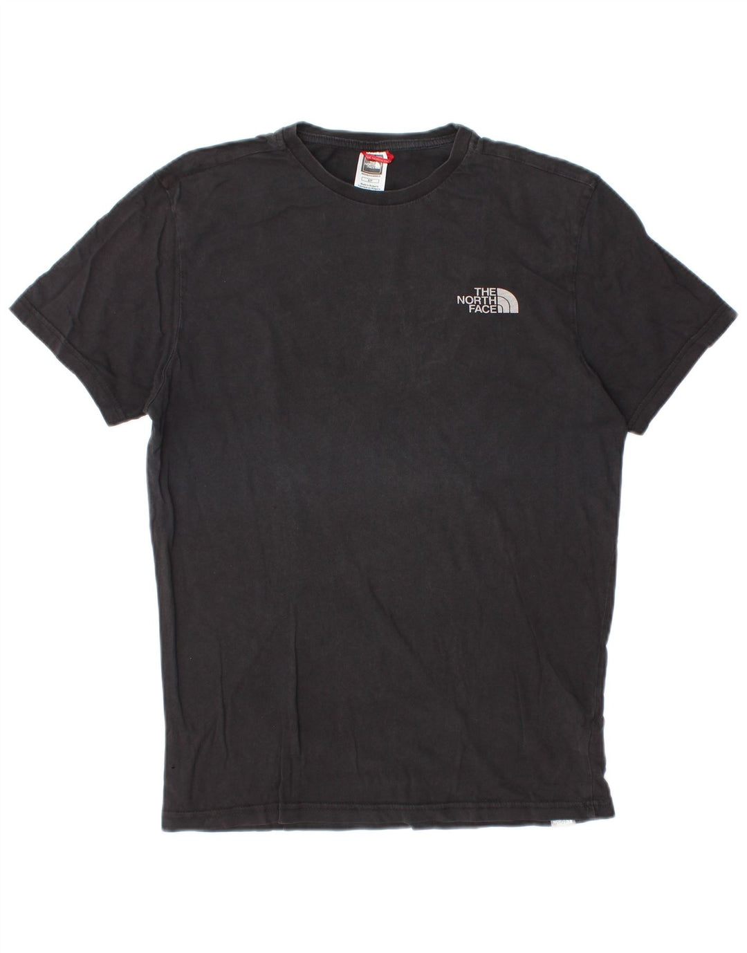The North Face Mens T-Shirt Top Small Black Cotton