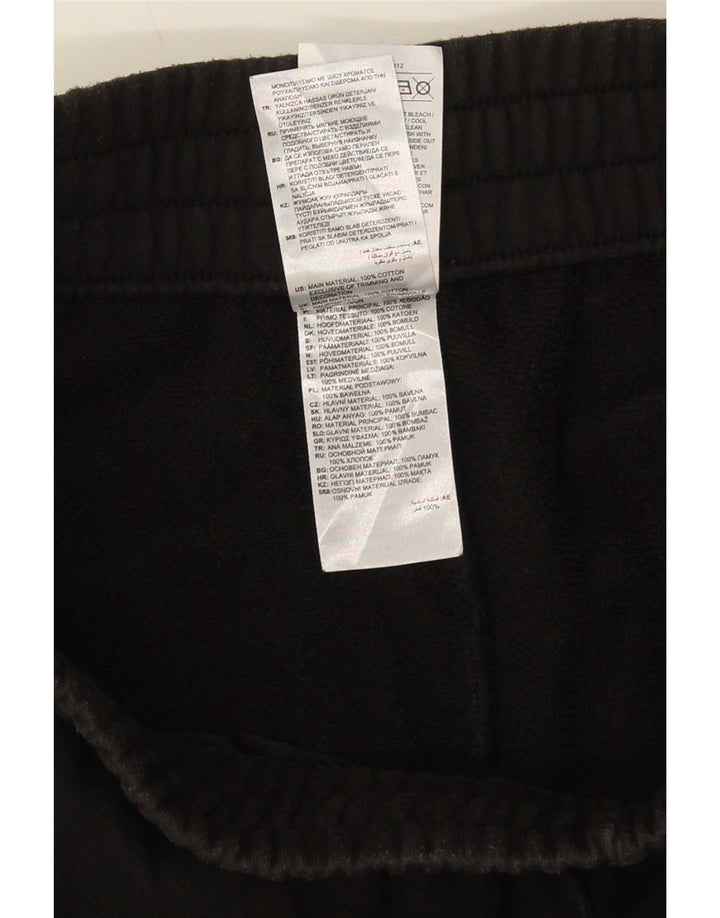 Adidas Herren Sport Shorts Große schwarze Baumwolle