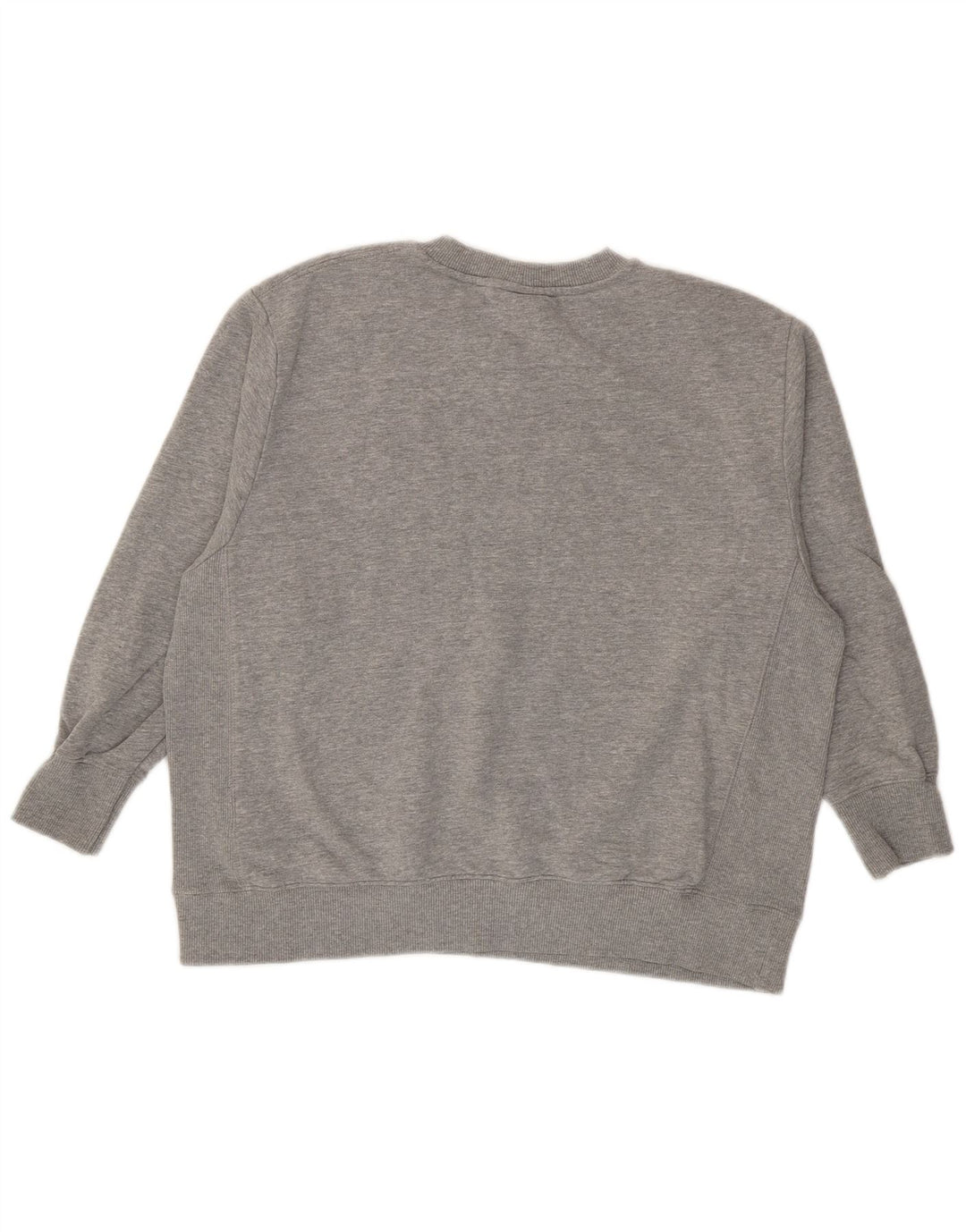 Zara Womens Harvard Graphic Oversized Sweatshirt Jumper UK 10 Small Grey